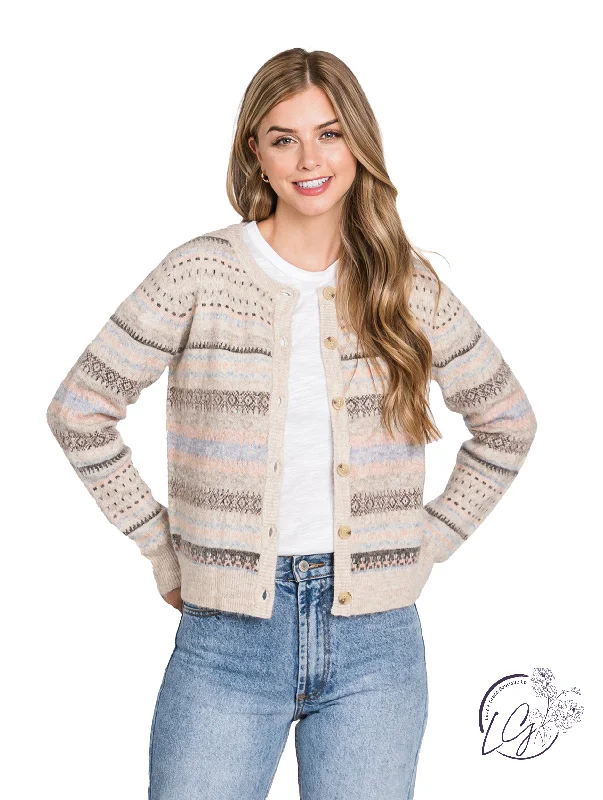 New Products Print Enchantment Sweater
