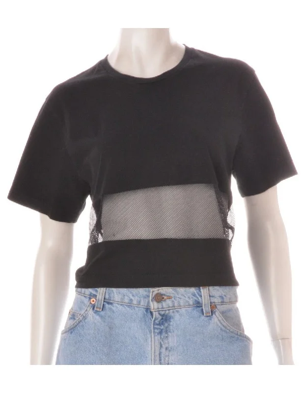 Weekend Style Label Shona Mesh Panel t-shirt