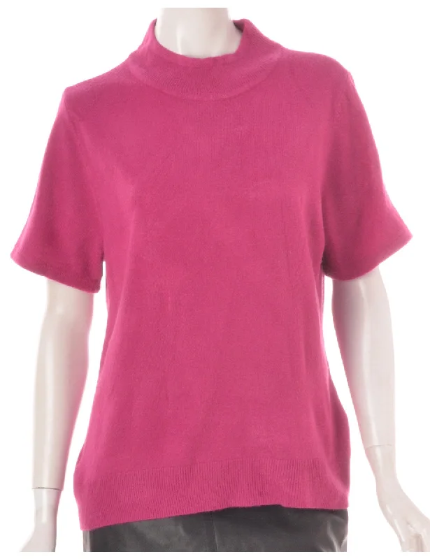 Effortless Dressing Label Sandy Short Sleeve Turtle Neck