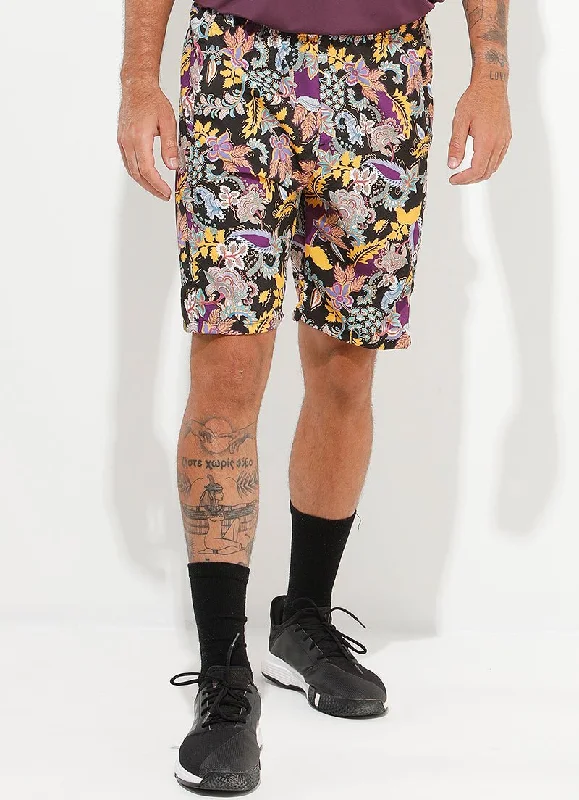 Cool Breeze At Night Court Short (Lotus) 9"