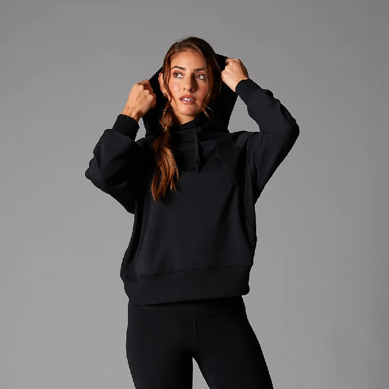 Soft Fabrics Cozy Paneled Hoodie