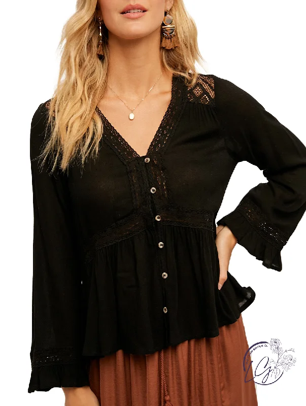 Fashion Must-have Dreaming About You Peplum Blouse