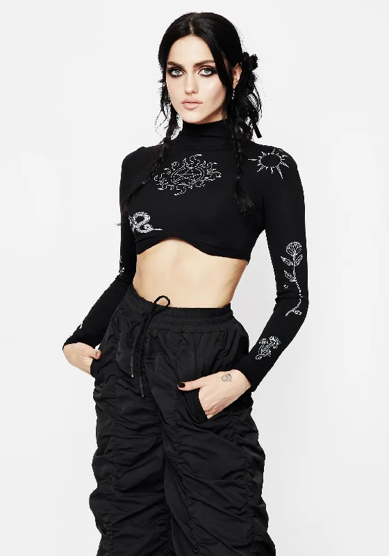 Fresh And Simple Esoteria Underbust Crop Top