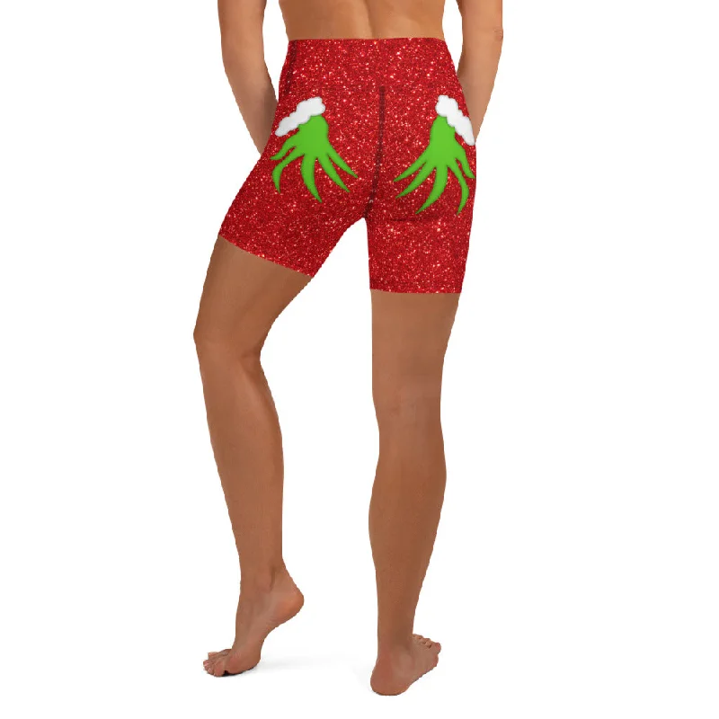 Modern Chic Grumpy Love Yoga Shorts