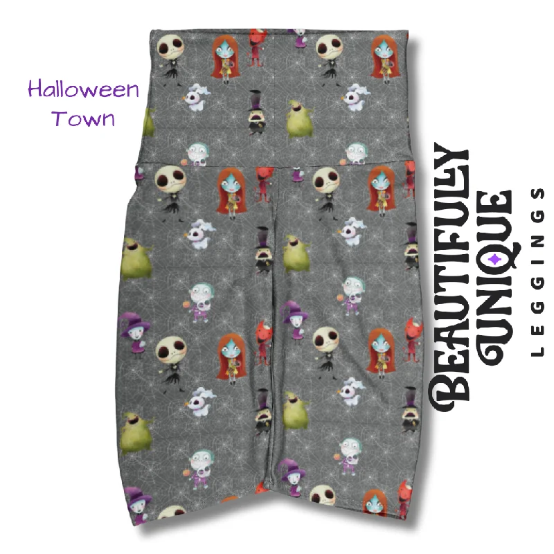 Light Layers Halloweenie Town (Exclusive) Pocket Biker Shorts - High-quality Handcrafted Vibrant Bike Shorts Light Layers Halloweenie Town (Exclusive) Pocket Biker Shorts - High-quality Handcrafted Vibrant Bike Shorts