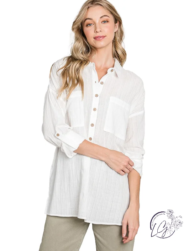 Cozy Chic High Chances Oversized Long Sleeve