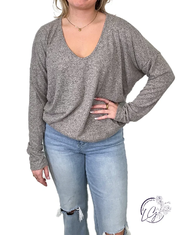Modern City In The Moment Scoop Neck Long Sleeve