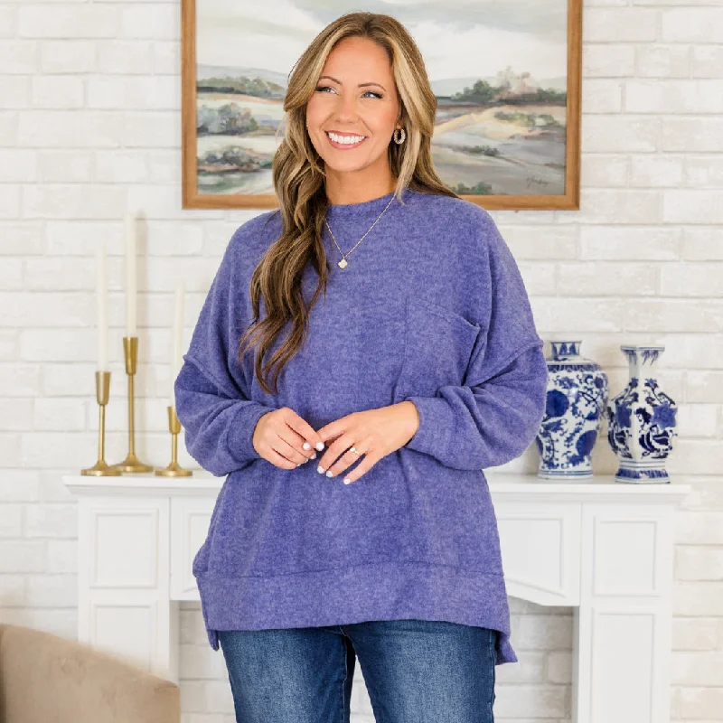 Elegant Outline Just Take A Break Sweater, Marlin