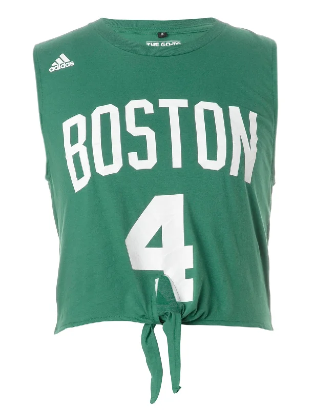 Casual And Versatile Label Sasha Tie Front Sports Vest