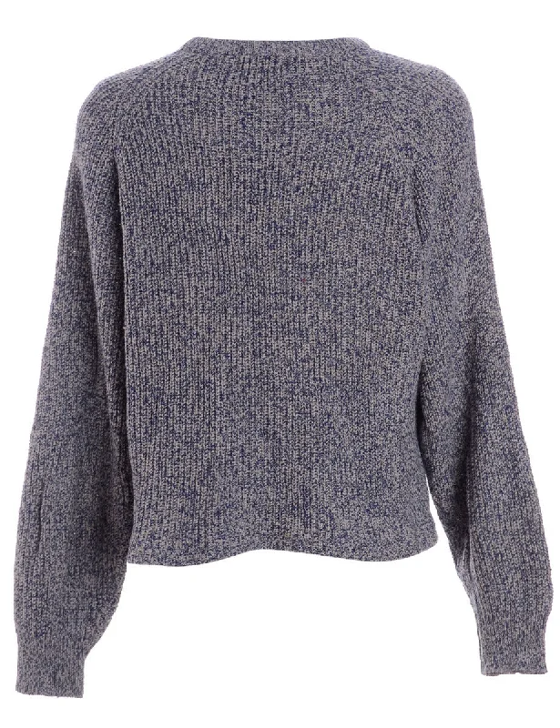 Elegant Design Label Shaun Straight Hem Heavy Knit Jumper