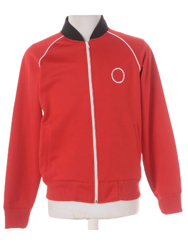Sweet Breath Label Shell Fabric Bomber Jacket