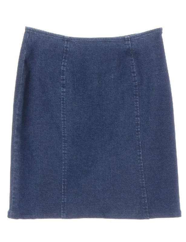 Casual Street Label Short Denim Skirt
