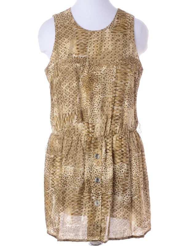 Elegant And Casual Label Short Dress