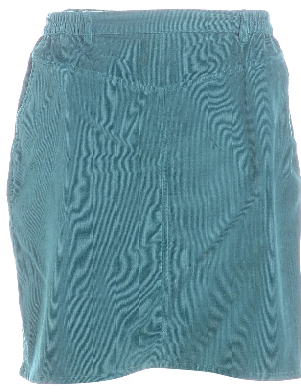 High-quality Styles Label Shortened Corduroy Skirt