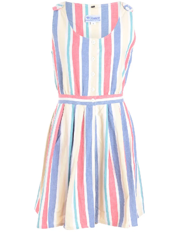 Cozy Footwear Label Sleeveless Short Dress