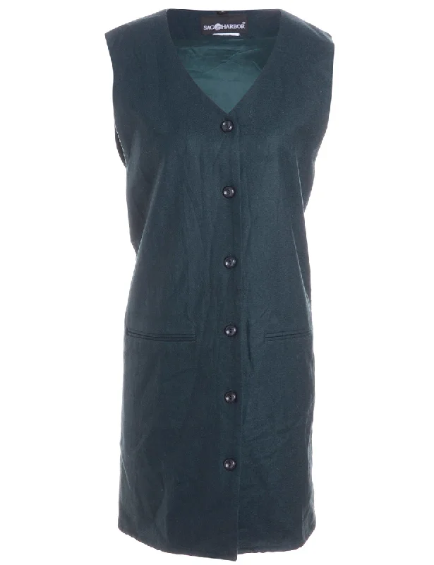 Warm Layers Label Sleeveless Short Dress