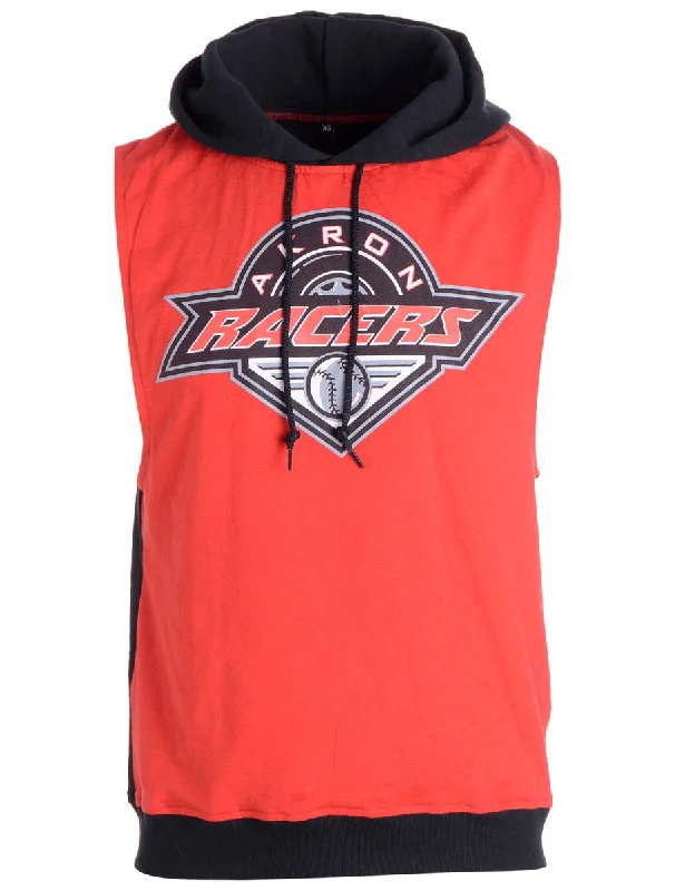 Soft Wearables Label Sleeveless Tyler Hooded Sweatshirt