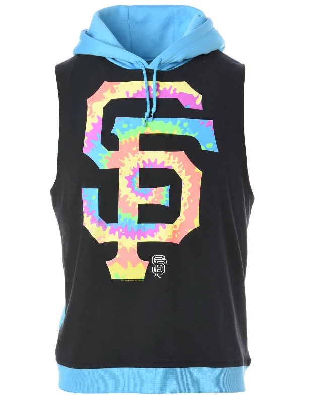 Hooded design Label Sleeveless Tyler Hooded Sweatshirt
