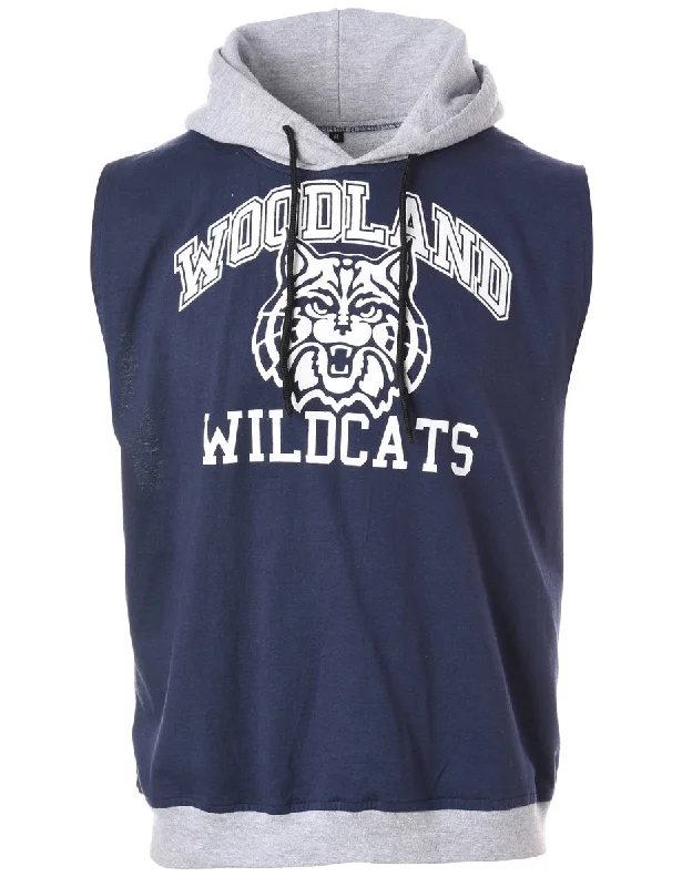 Elegant And Lazy Label Sleeveless Tyler Hooded Sweatshirt