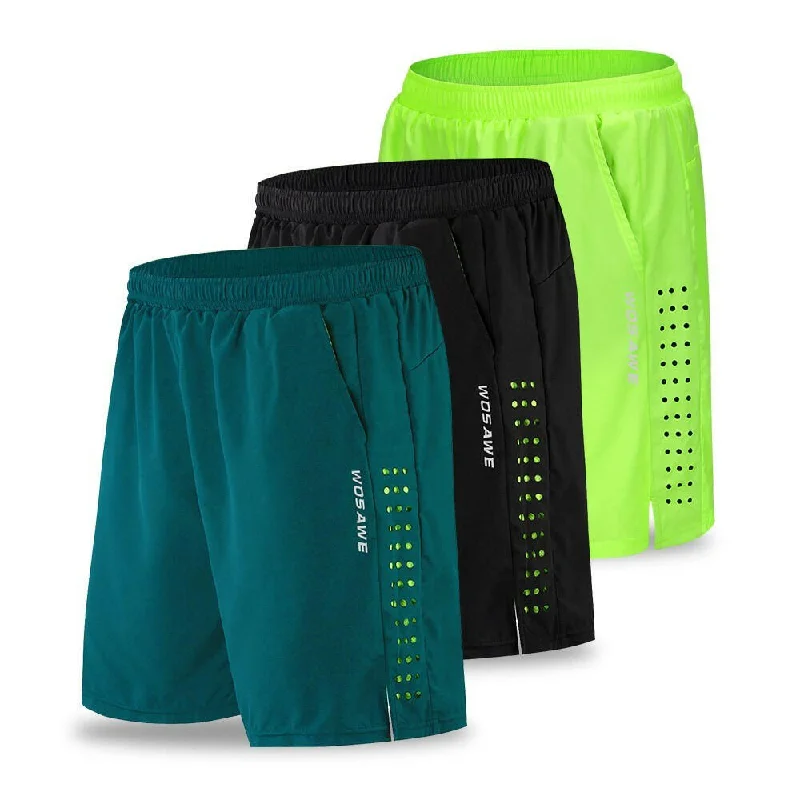 Carefree Men Bike Short with 3D Gel Padding and Mesh Lining Breathable Quick Dry Loose-Fit Bicycle Shorts Cycling Running Summer Shorts