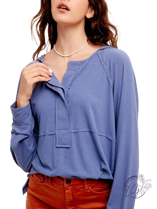 Customized Version One More Hour Ribbed Top