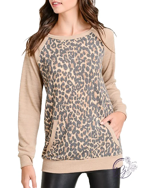 Relaxed Jackets Running Wild Leopard Long Sleeve