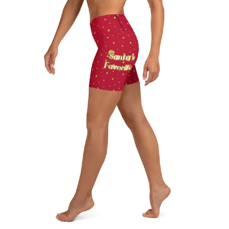 Everyday Outfits Santa's Favorite Yoga Shorts