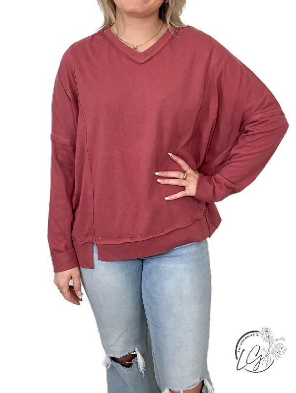 Bright Colors Surf's Up Long Sleeve Top