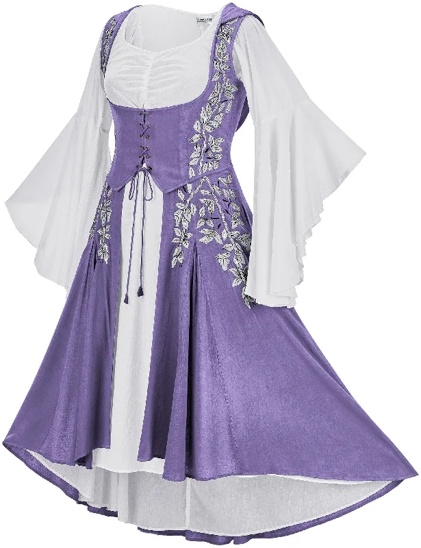 Elegant And Noble Tauriel Maxi Set Limited Edition Colors Silver Embroidery