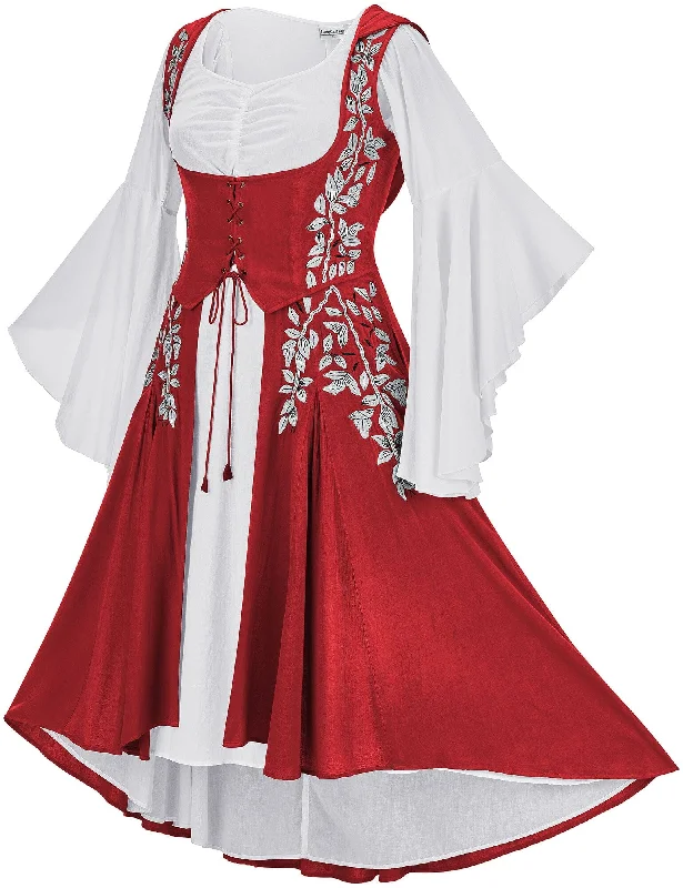 Economic Outlook Tauriel Maxi Set Limited Edition Silver Embroidery