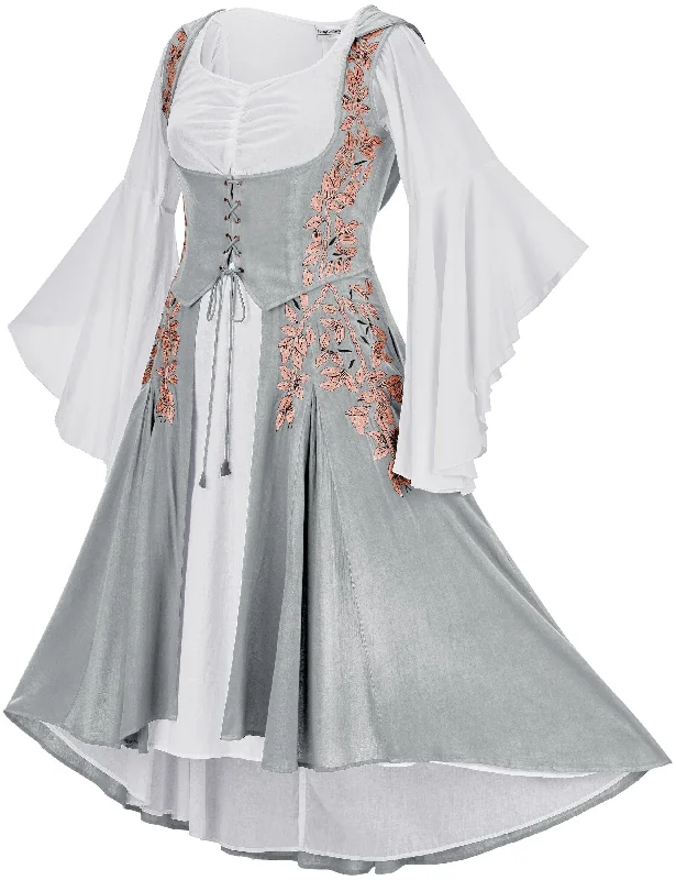 British Fashion Tauriel Maxi Set Limited Edition Silver Pewter