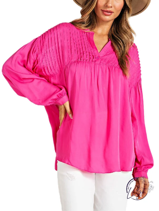 Cozy Dress Sweet Serenade Puff Sleeve Blouse